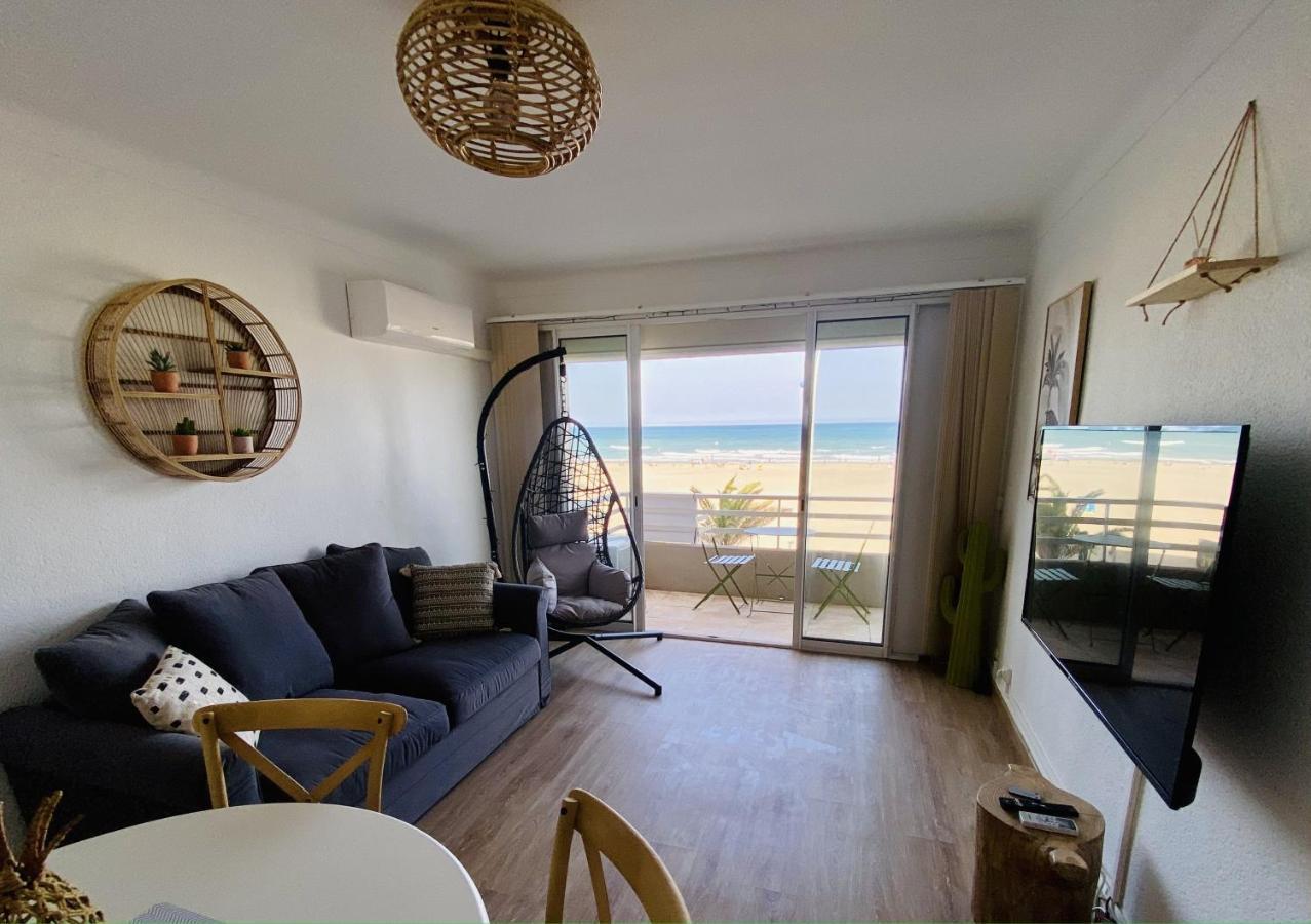 "Eden" Exceptionnel! Vue Mer 10M De La Plage Parking Prive Gratuit A 100M Canet-en-Roussillon Zewnętrze zdjęcie