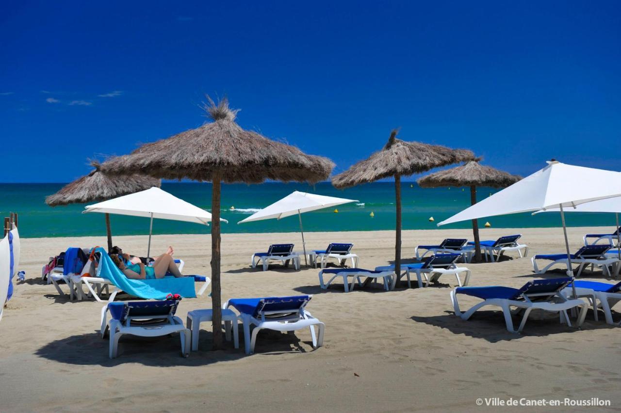 "Eden" Exceptionnel! Vue Mer 10M De La Plage Parking Prive Gratuit A 100M Canet-en-Roussillon Zewnętrze zdjęcie